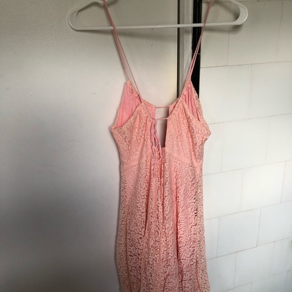 Love Sadie pink lace mini dress, size XS - Picture 5 of 6